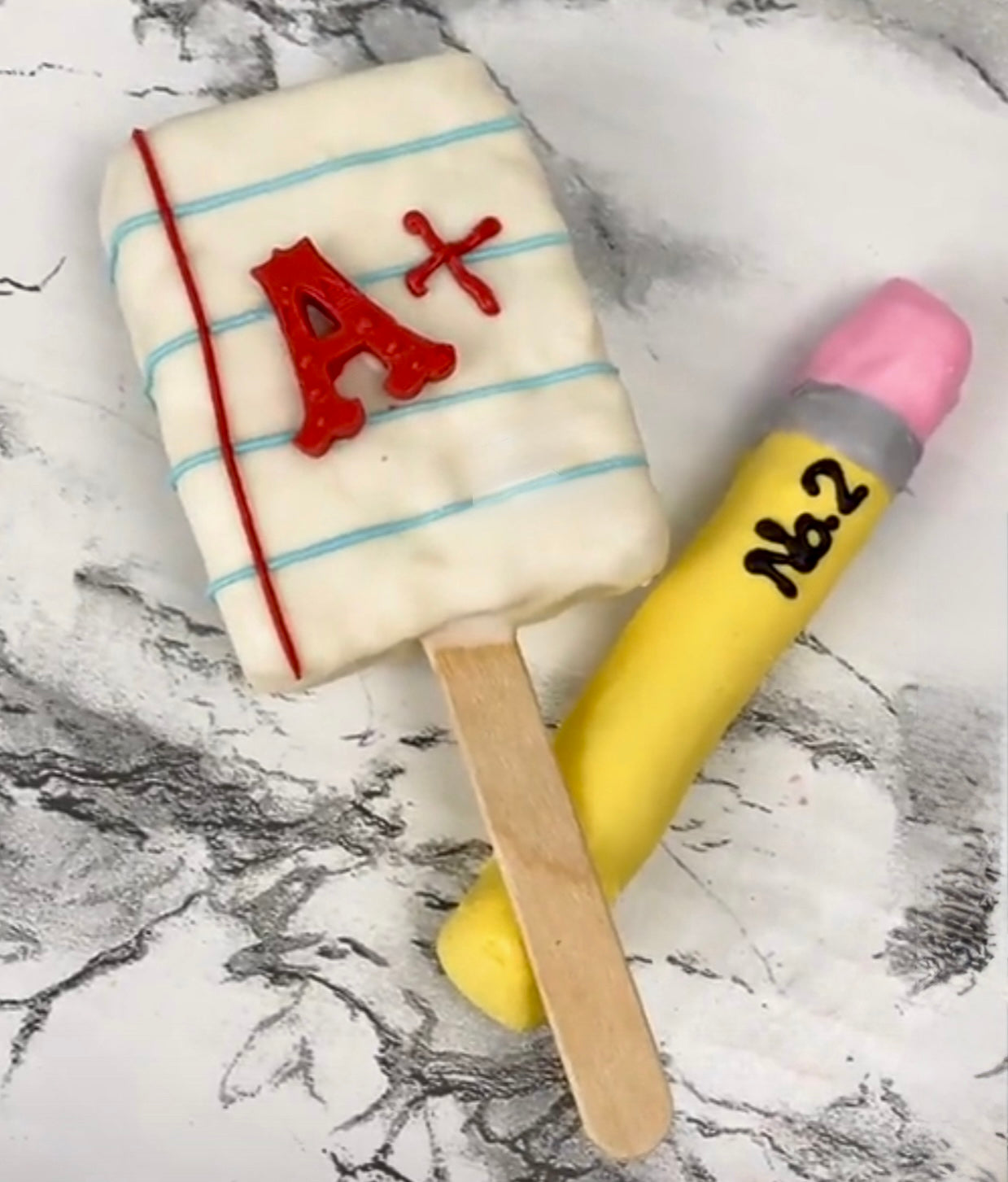Dipped Rice Krispy Treats