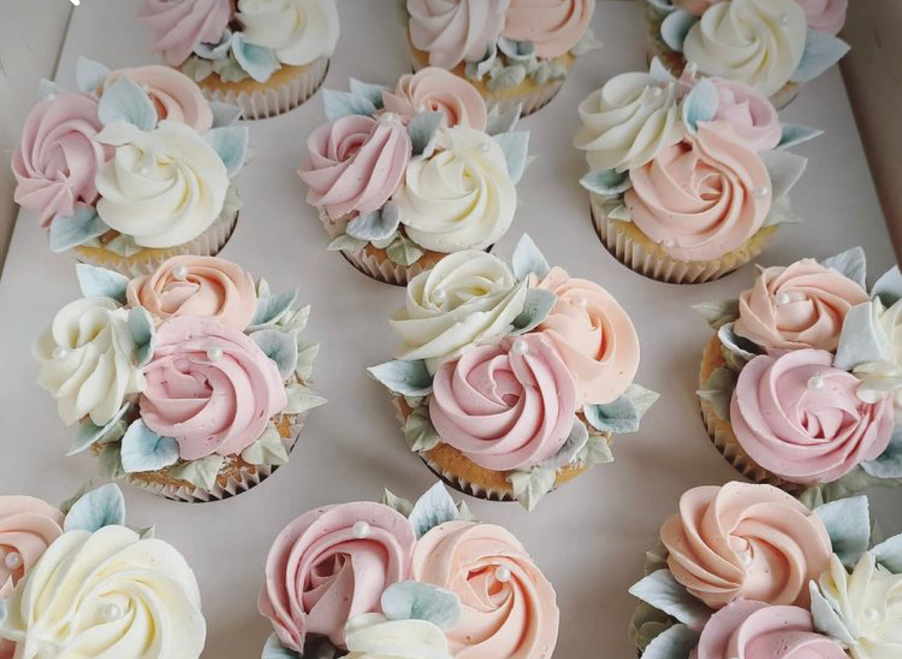 Girl Themed Cupcakes
