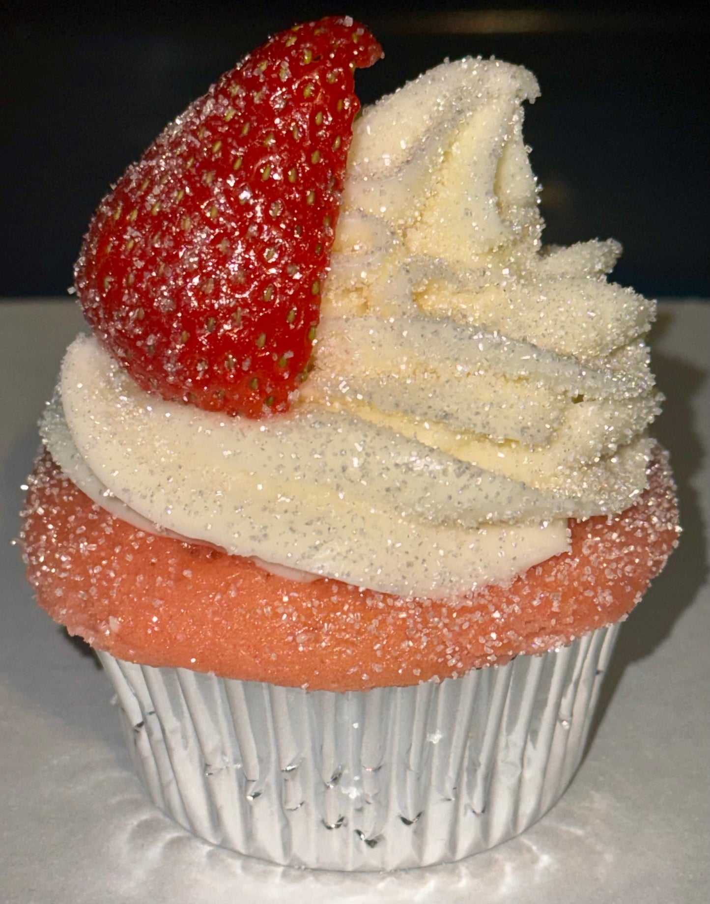 Strawberry Fruit Cupcakes