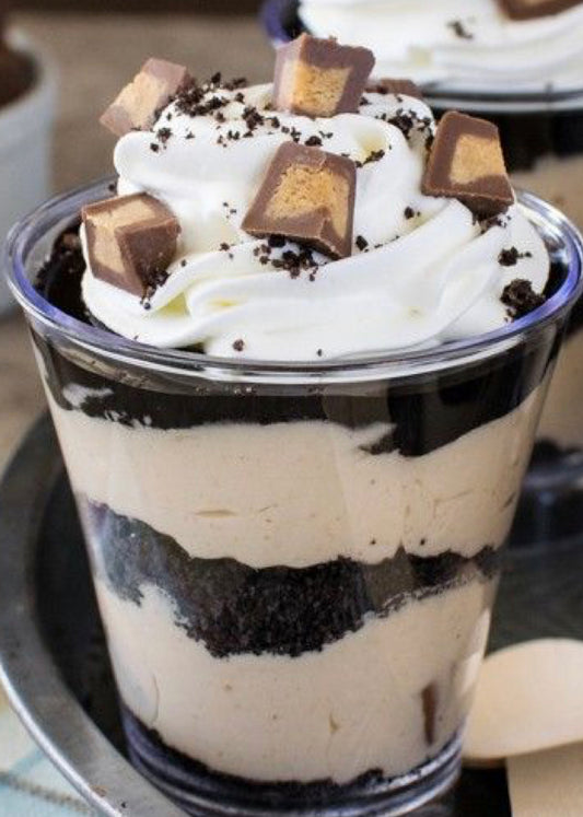 Peanut Butter Chocolate Cake in a Cup