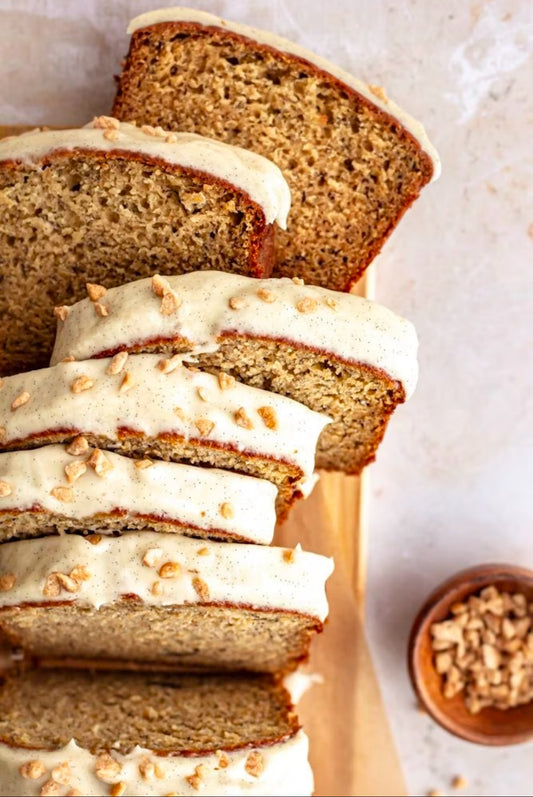 Glazed Maple Bread Loaf