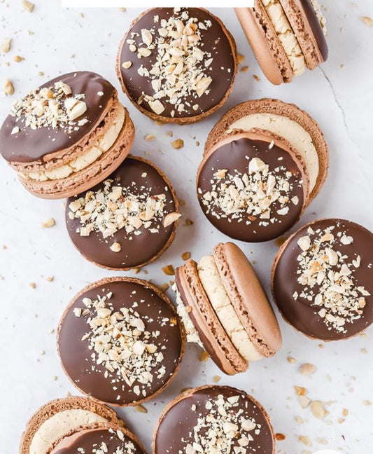 Chocolate Macarons