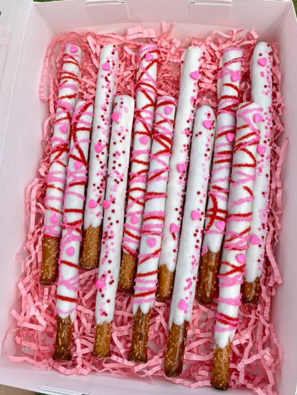 Girl Themed Pretzel Rods