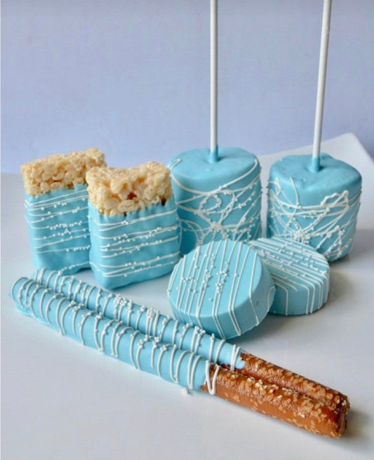Boy Baby Shower/Birthday Treat Box