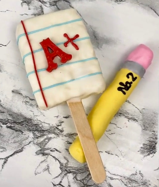 Dipped Rice Krispy Treats