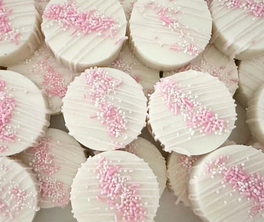White Chocolate Oreo Pucks