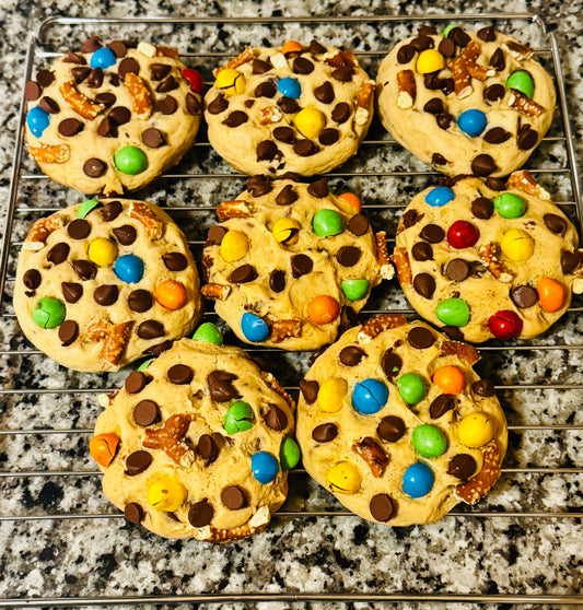 Pretzel and M&M