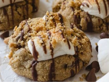 Campfire S’mores Cookie