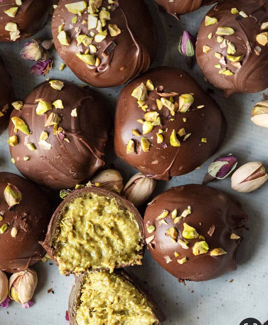 Pistachio Quartet Truffles