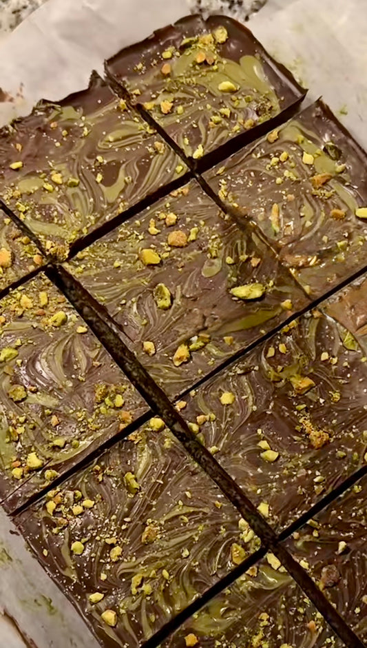 Pistachio Brownie